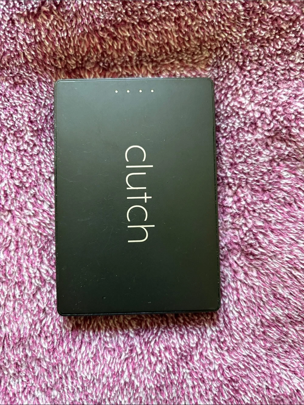 Clutch Portable Charger Power Bank - Black